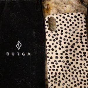 BURGA iPhone X cases